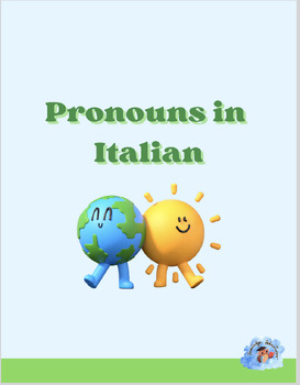 Preview of Italian Pronouns (Familiar and Formal)
