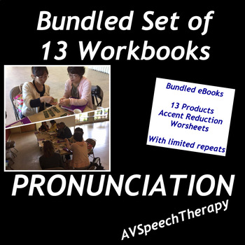 Preview of Pronunciation BUNDLE (Accent Modification Teaching & Business)