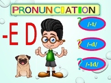 Pronunciation - ED - in Power Point - use with or without 