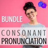 Consonant Minimal Pairs for Adult ESL Pronunciation BUNDLE