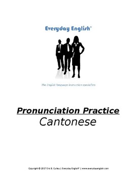 Preview of Pronunciation Practice (Cantonese)