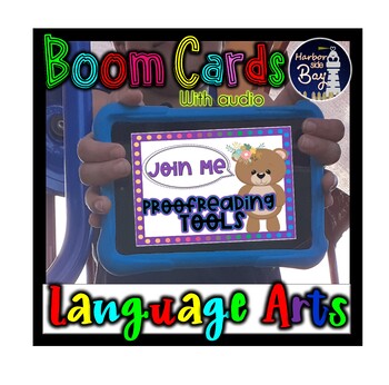 Preview of Proofreading Tools BOOM Cards Distance Learning