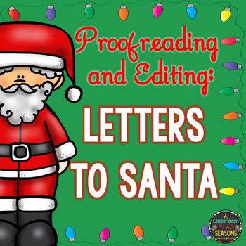 Preview of Proofreading and Editing: Letters to Santa