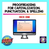 Proofreading for SPELLING PUNCTUATION and CAPITALIZATION |