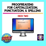 Proofreading for SPELLING PUNCTUATION and CAPITALIZATION |