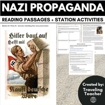 Preview of Propaganda in Nazi Germany: Station Activities: Reading Passages + Comprehension