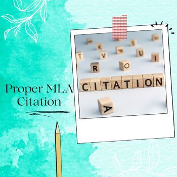 Preview of Proper MLA Citation