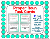 Proper Noun Task Cards