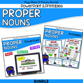 Proper Nouns Grammar Kit {PowerPoint Posters Printables Ga