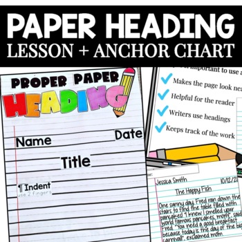 🍎 Teacher Tip: Precut your anchor chart paper to make it the