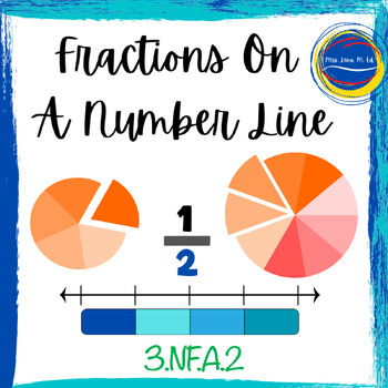 Preview of Proper and Improper Fractions On A Number Line 3.NF.A.2 3rd Grade Fractions