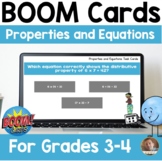 Properties and Equations SELF-GRADING BOOM Deck -Grades 3-