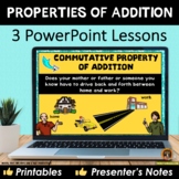Properties of Addition Lesson PowerPoint