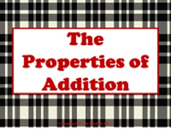 Preview of Properties of Addition PowerPoint Presentation