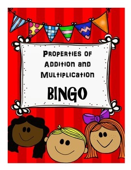 Preview of Properties of Addition and Multiplication BINGO MATHO