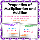 Properties of Addition and Multiplication Posters & Intera