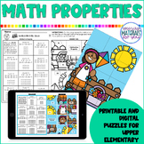 Properties of Addition and Multiplication Puzzles and Mazes