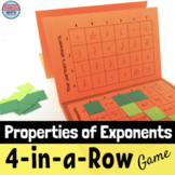 Properties of Exponents Activity {Laws of Exponents Practice}