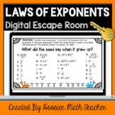 Properties of Exponents Digital Escape Room