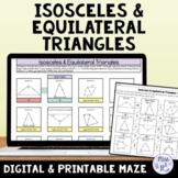 Properties of Isosceles and Equilateral Triangles Practice