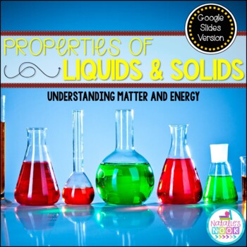 Preview of Properties of Liquids and Solids - Distance Learning (Google Slides Version)