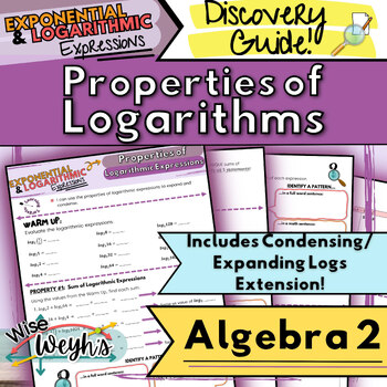 Preview of Properties of Logs Discovery Guide | Condensing and Expanding Logs Extension