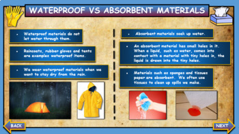 Absorbent Materials PowerPoint