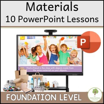 Preview of Properties of Materials PPT Lessons