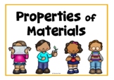 Properties of Materials Poster Set/Flash Cards