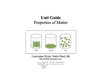 Preview of Properties of Matter