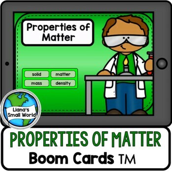 Preview of Properties of Matter Boom Cards  Digital Task Cards