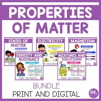 Properties of Matter by Dualati Edu Bilingual Resources | TPT