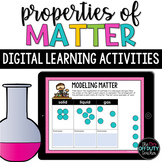 Properties of Matter Digital Activities (Google Slides, Po