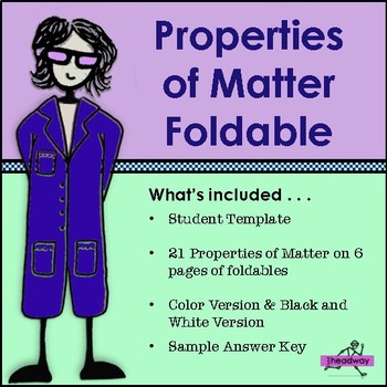 Preview of Properties of Matter Foldables