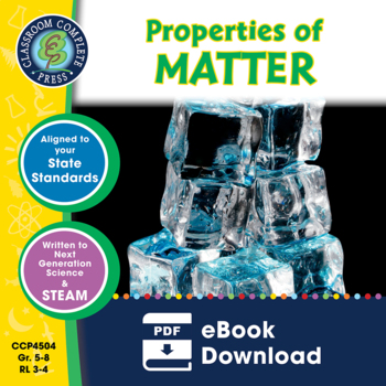 Preview of Properties of Matter Gr. 5-8
