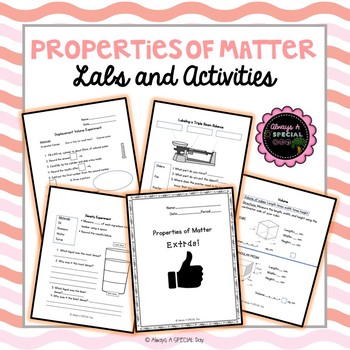 Preview of Properties of Matter: Labs and Activities