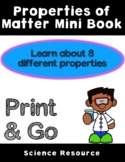 Properties of Matter Mini Book