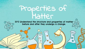 Preview of Properties of Matter- Molecules, States of Matter, Changes in Matter