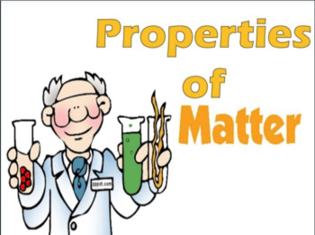Preview of Properties of Matter Poster Project