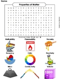 Chemical and Physical Properties of Matter Activity: Word 