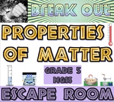 Properties of Matter virtual escape room break out (elemen