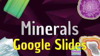Preview of Properties of Minerals Google Slides! 