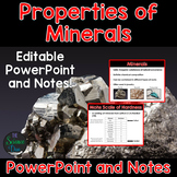 Properties of Minerals - PowerPoint and Notes