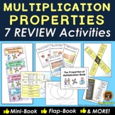 Properties of Multiplication Activities for Review