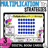 Multiplication Strategies Boom Cards