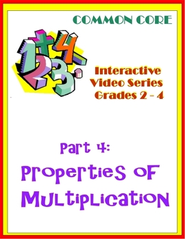Preview of Properties of Multiplication (Common Core)