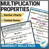 Properties of Multiplication Guided Math Reference Notes A