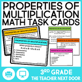 3rd Grade Properties of Multiplication Task Cards - Multip