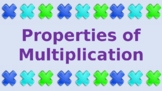 Properties of Multiplication PowerPoint