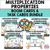 Properties of Multiplication Printable Math Task Cards Dig